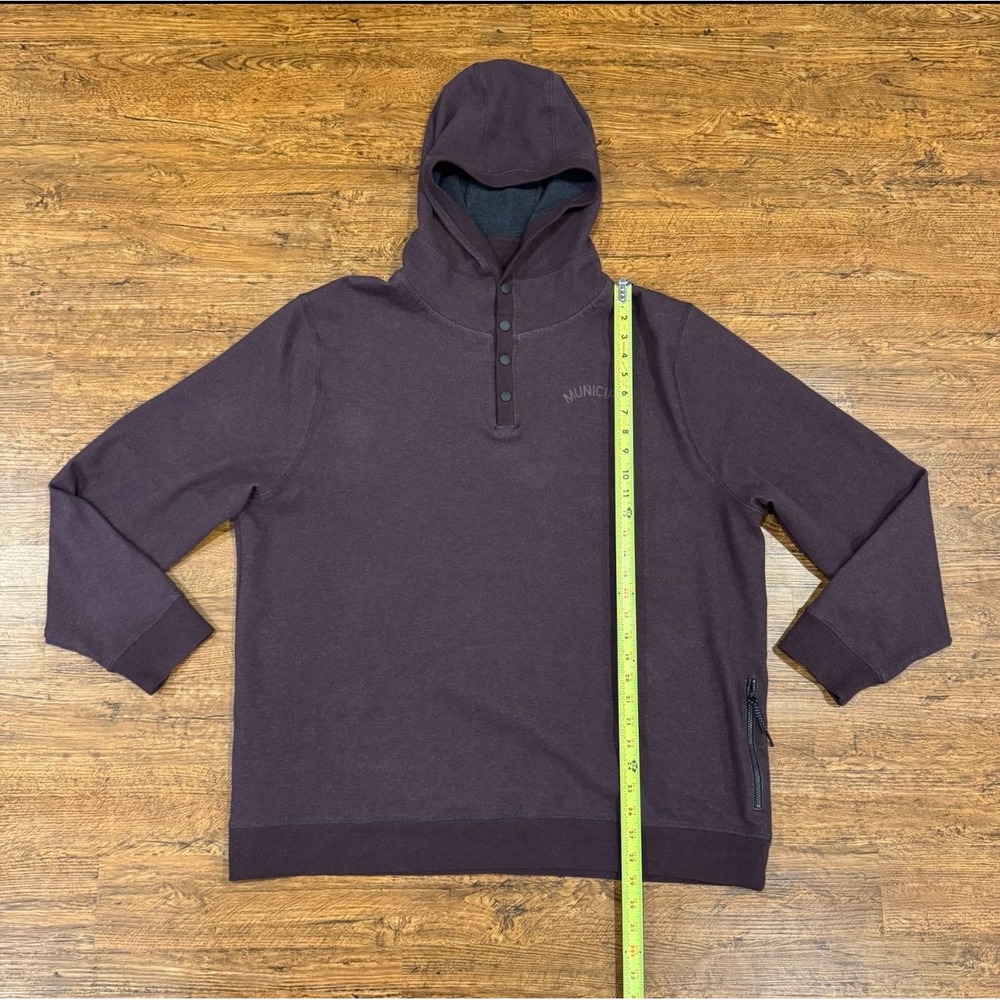 Municipal Sport Utility Gear Red Logo Pullover Hoodie Sweatshirt Sweater Men 2XL - Picture 5 of 7